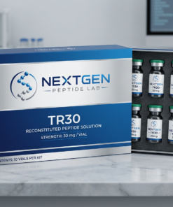 TR30 peptide research vial