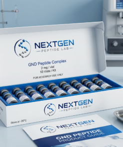 GND research peptide vial for laboratory research