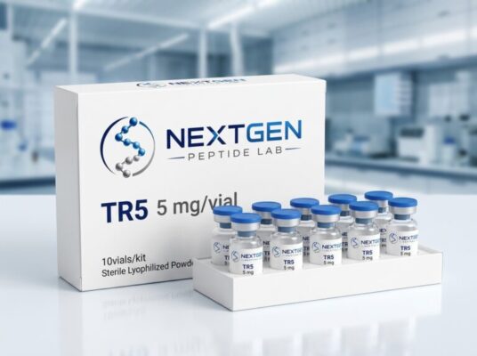 Tirzepatide research peptide vial for laboratory research